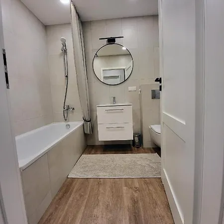 公寓 Greta's Spacious Brand New With Bath And Terrace 维尔纽斯